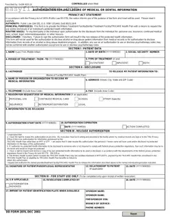 Printable DD 2870 Form