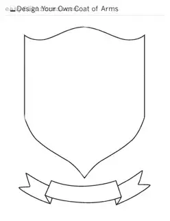 Printable Coat Of Arms Form
